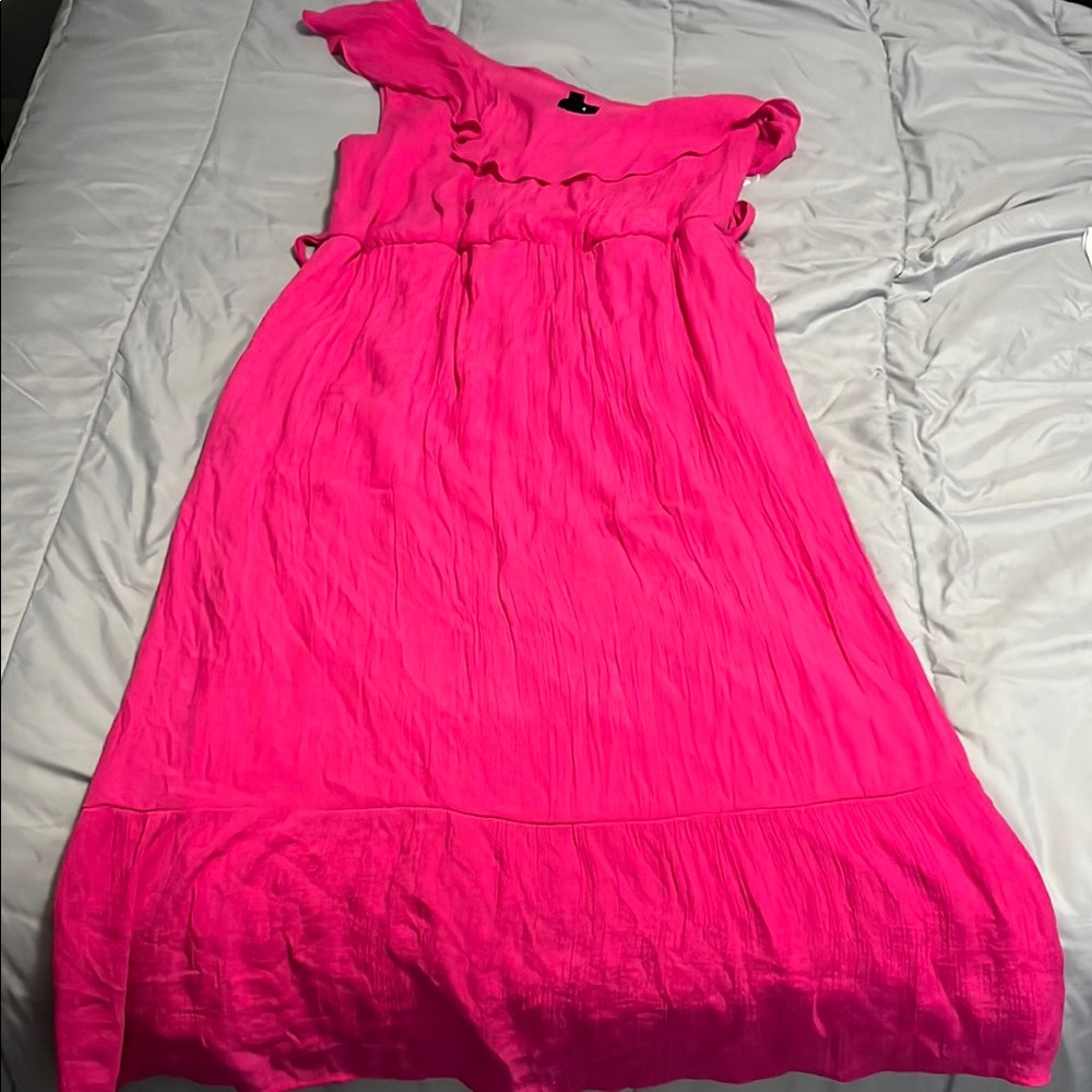 Vibrant Pink Women's Dress